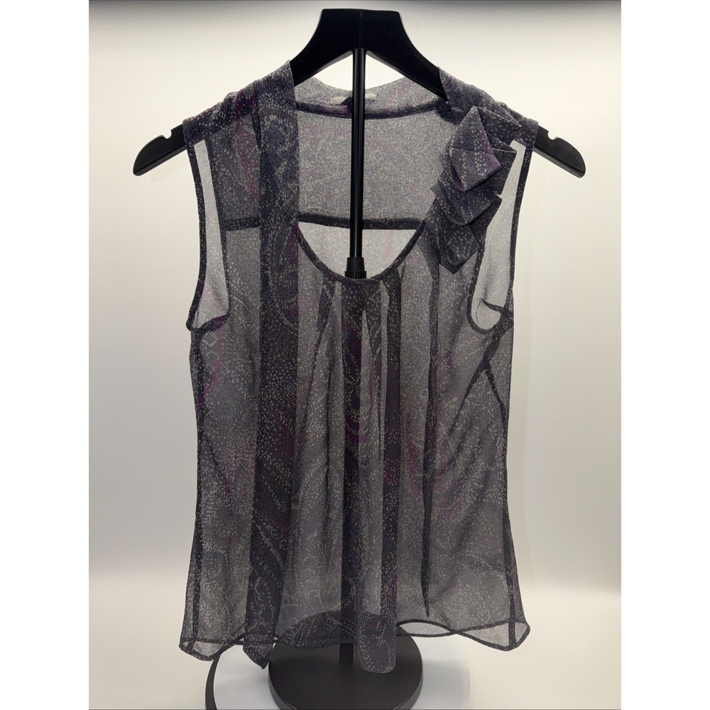 Gap, Extra‎ Small Sleeveless See-Through T-Shirt